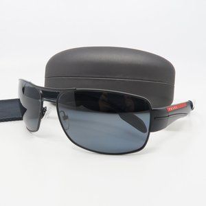 SPS 53N 1BO-5Z1 Prada Matte Black Polarized Sun